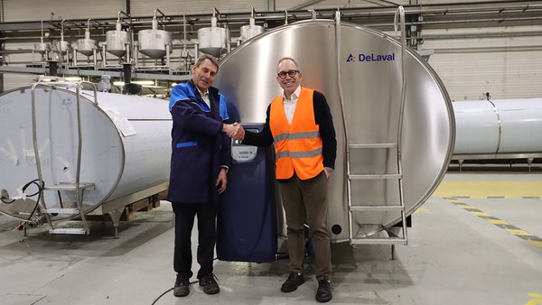 DeLaval alíase con SERAP, líder na fabricación de tanques de refrixeración de leite