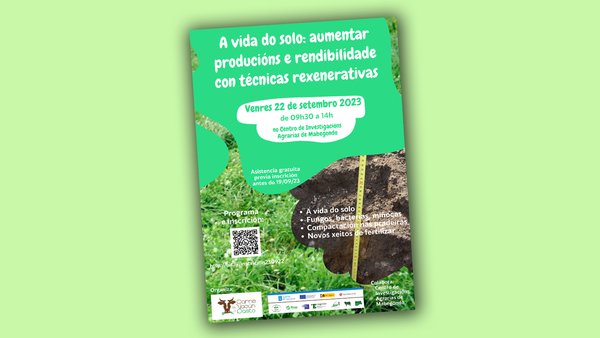 O CIAM acollerá o vindeiro venres 22 de setembro unha xornada sobre a vida do solo