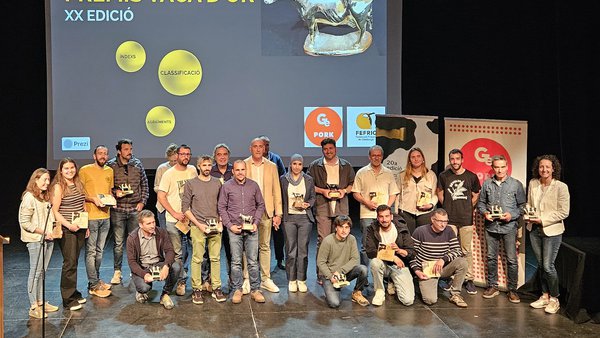 Ramaderia Anibal, Can Thió de Baix y Can Barrina, en el podio de las 20 mejores ganaderías de Cataluña
