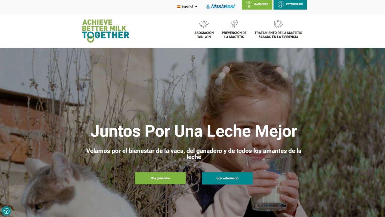 Vetoquinol presenta unha web para dar solucións a veterinarios e gandeiros de vacún leiteiro