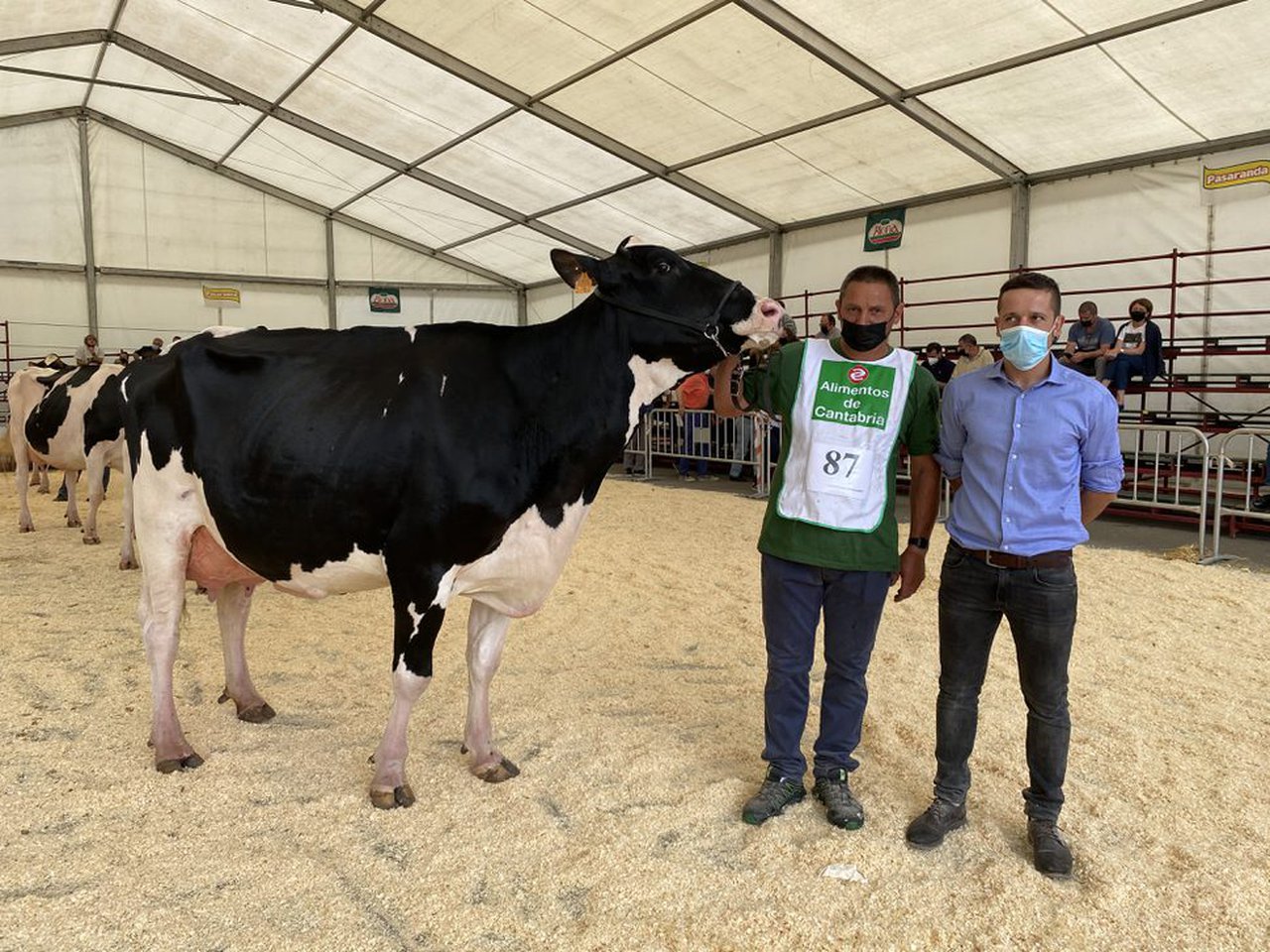 Canton Ami Doorsopen, vaca gran campeona del concurso de Treceño