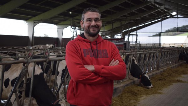 Menor carga de traballo e maior comodidade para as vacas co tráfico libre