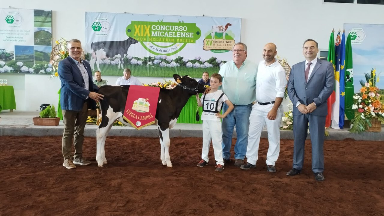 Vitoria para o exemplar 5570 no Concurso Xuvenil Micaelense