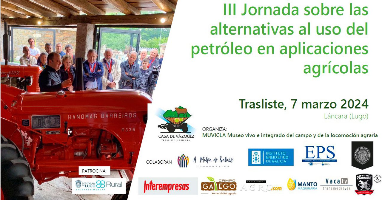 O Muvicla acolle a III xornada sobre as alternativas ao uso do petróleo en aplicacións agrícolas