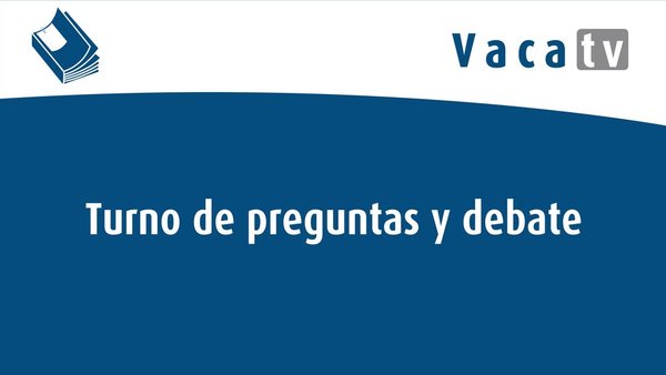 Quenda de preguntas e debate