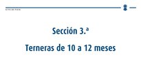 Xatas de 10 a 12 meses