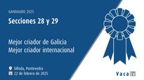 Mejor criador de Galicia y mejor criador internacional