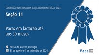 Vacas en lactación ata 30 meses
