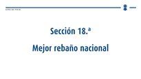 Mellor rabaño nacional e mellor criador nacional